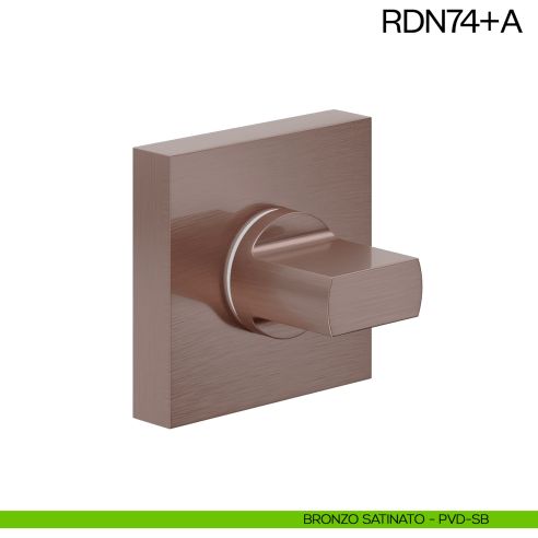 Nottolino per porta RDN74 dnd Handles bronzo satinato