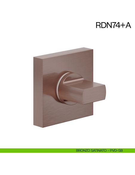 Nottolino per porta RDN74 dnd Handles bronzo satinato