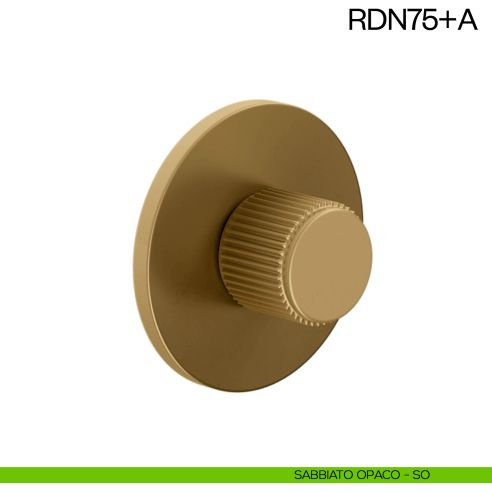 Nottolino per porta RDN75 dnd Handles sabbiato opaco