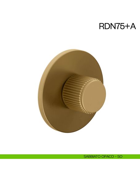 Nottolino per porta RDN75 dnd Handles sabbiato opaco