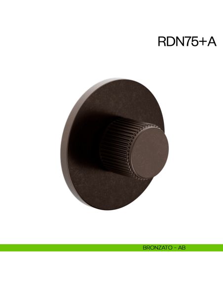Nottolino per porta RDN75 dnd Handles bronzato