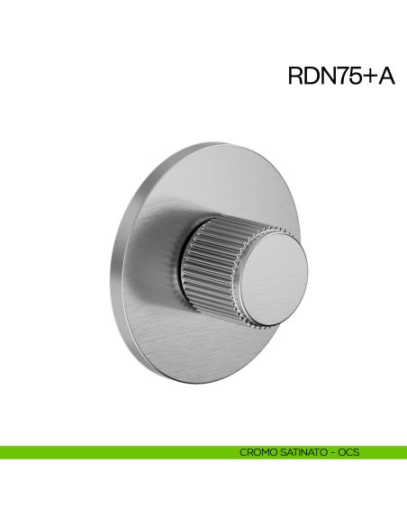 Nottolino per porta RDN75 dnd Handles cromo satinato
