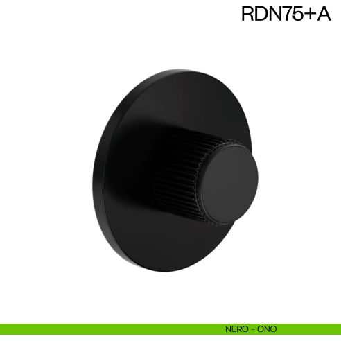 Nottolino per porta RDN75 dnd Handles nero