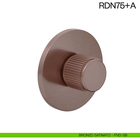 Nottolino per porta RDN75 dnd Handles bronzo satinato