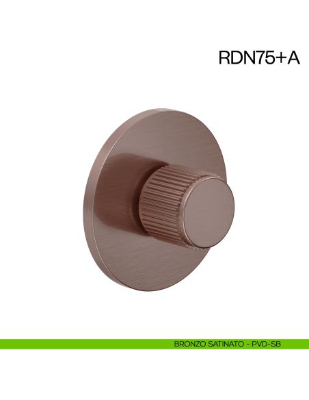 Nottolino per porta RDN75 dnd Handles bronzo satinato