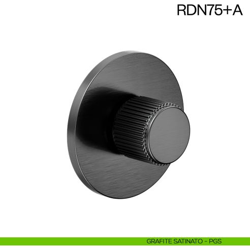 Nottolino per porta RDN75 dnd Handles grafite satinato