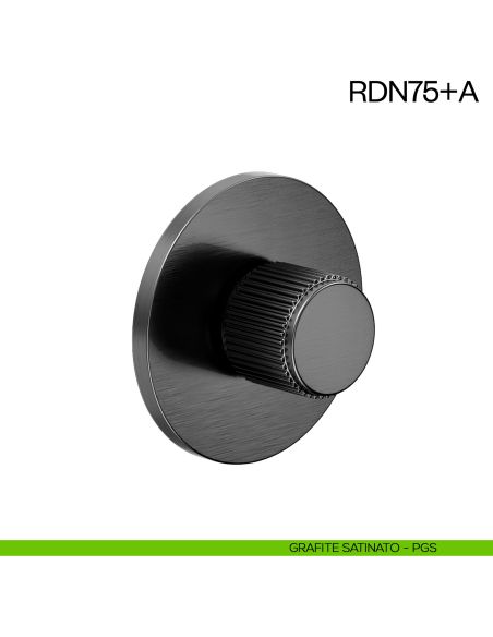 Nottolino per porta RDN75 dnd Handles grafite satinato