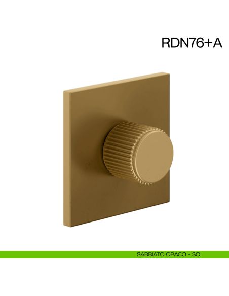 Nottolino per porta RDN76 dnd Handles sabbiato opaco