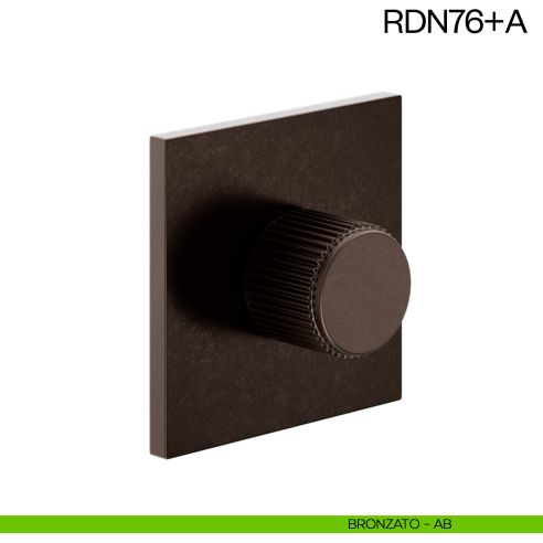 Nottolino per porta RDN76 dnd Handles bronzato