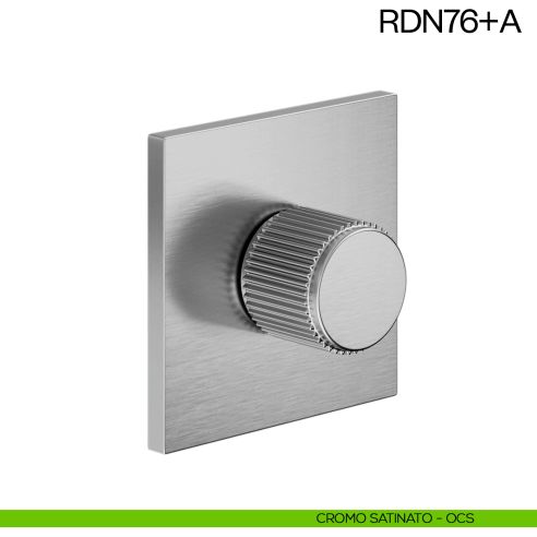 Nottolino per porta RDN76 dnd Handles cromo satinato