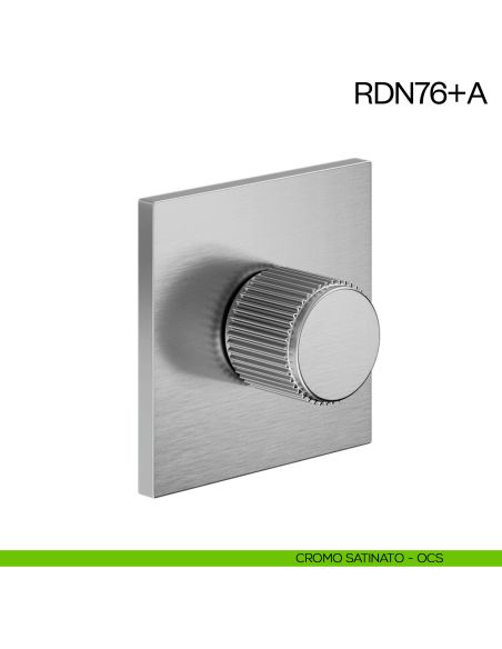 Nottolino per porta RDN76 dnd Handles cromo satinato