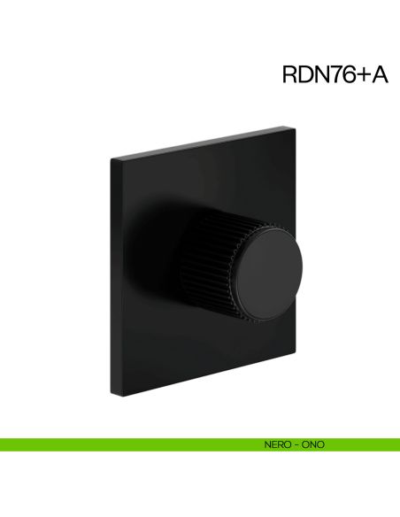 Nottolino per porta RDN76 dnd Handles nero