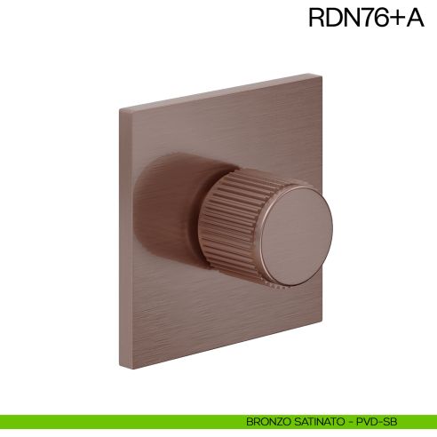 Nottolino per porta RDN76 dnd Handles bronzo satinato