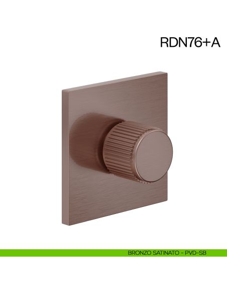 Nottolino per porta RDN76 dnd Handles bronzo satinato