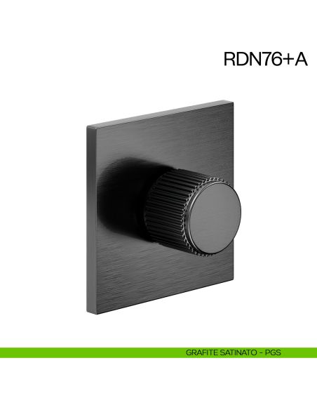 Nottolino per porta RDN76 dnd Handles grafite satinato