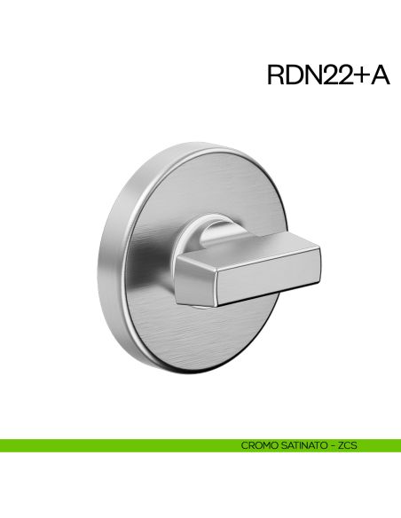 Nottolino per porta RDN22 dnd Handles cromo satinato