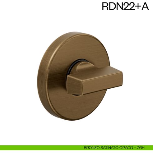 Nottolino per porta RDN22 dnd Handles bronzo satinato opaco