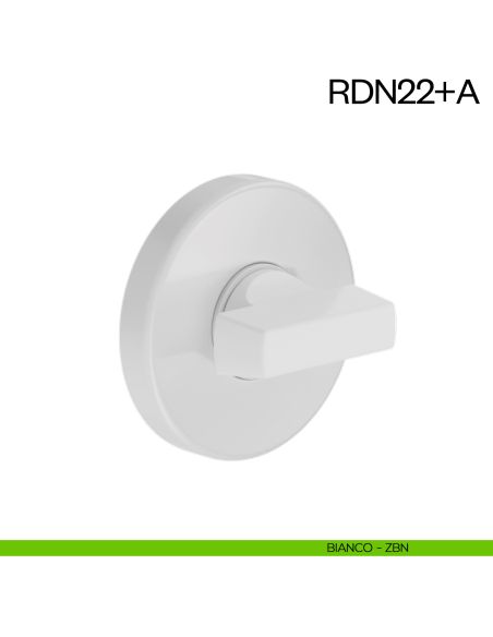 Nottolino per porta RDN22 dnd Handles bianco