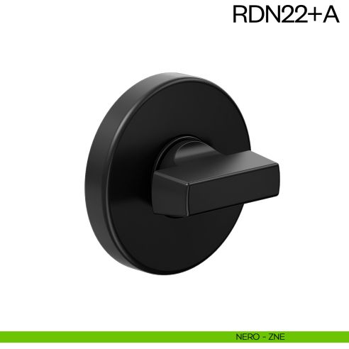 Nottolino per porta RDN22 dnd Handles nero