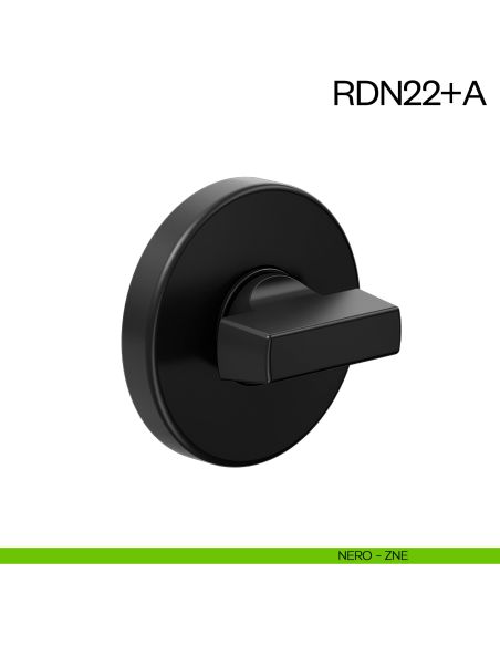 Nottolino per porta RDN22 dnd Handles nero