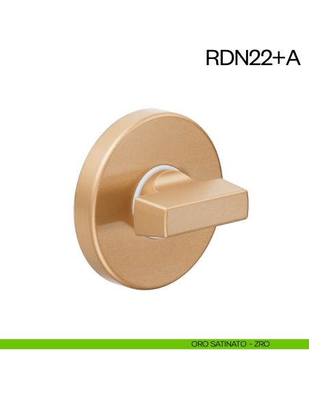 Nottolino per porta RDN22 dnd Handles oro satinato