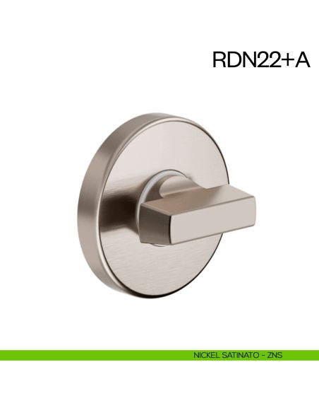 Nottolino per porta RDN22 dnd Handles nickel satinato