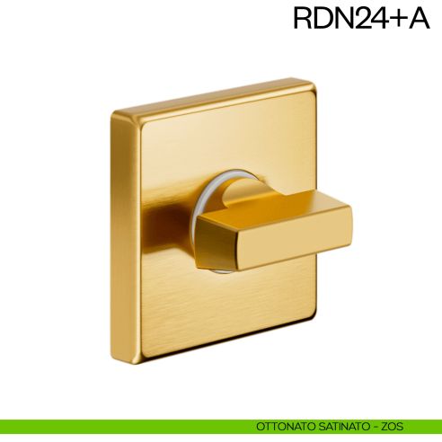 Nottolino per porta RDN24 dnd Handles ottonato satinato