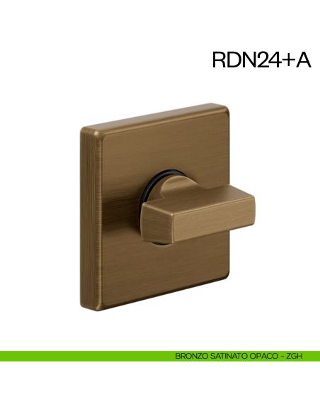 Nottolino per porta RDN24 dnd Handles bronzo satinato opaco