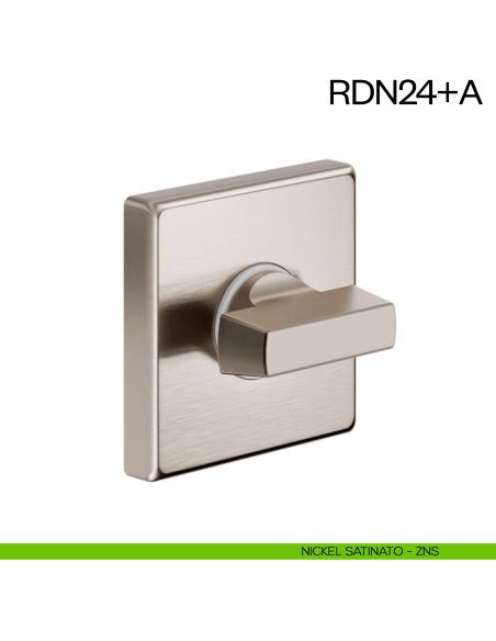 Nottolino per porta RDN24 dnd Handles nickel satinato