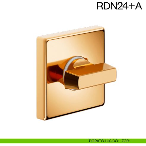 Nottolino per porta RDN24 dnd Handles dorato lucido