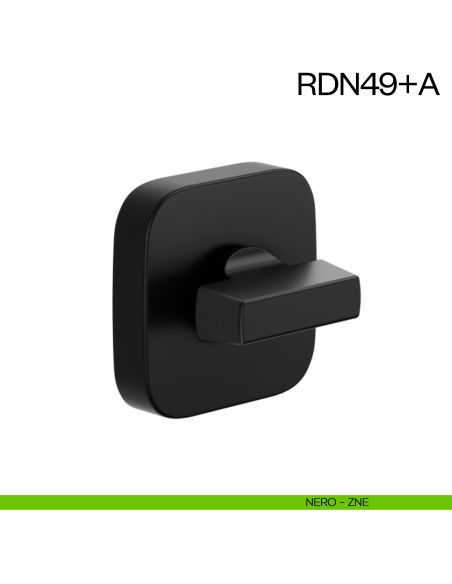 Nottolino per porta RDN49 dnd Handles nero