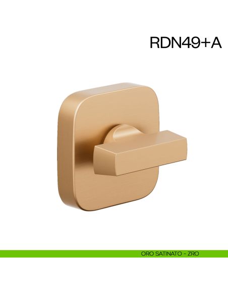 Nottolino per porta RDN49 dnd Handles oro satinato