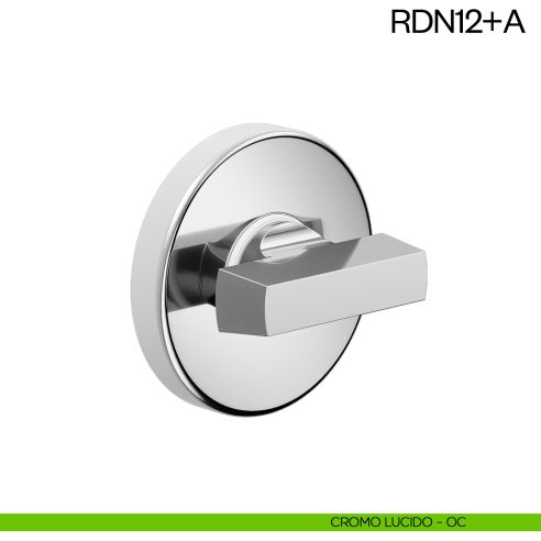 Nottolino per porta RDN12 dnd Handles cromo lucido