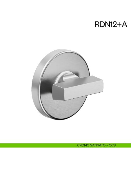 Nottolino per porta RDN12 dnd Handles cromo satinato