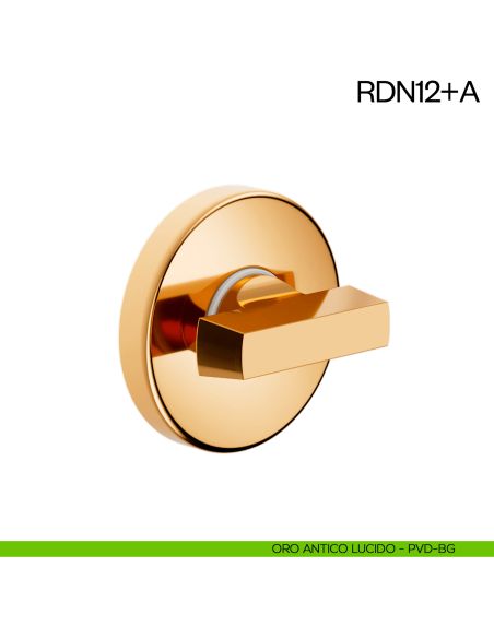 Nottolino per porta RDN12 dnd Handles oro antico lucido