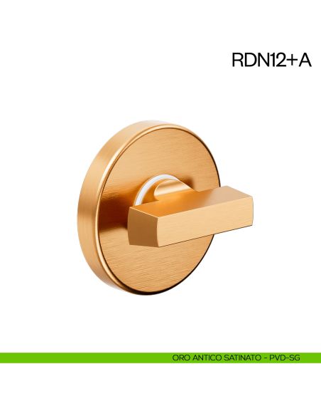 Nottolino per porta RDN12 dnd Handles oro antico satinato