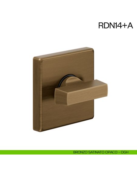 Nottolino per porta RDN14 dnd Handles bronzo satinato opaco