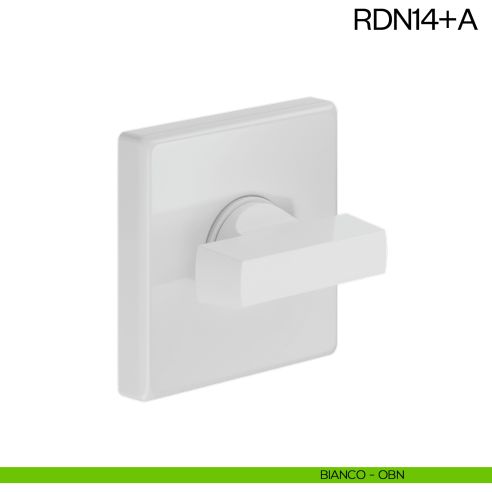 Nottolino per porta RDN14 dnd Handles bianco