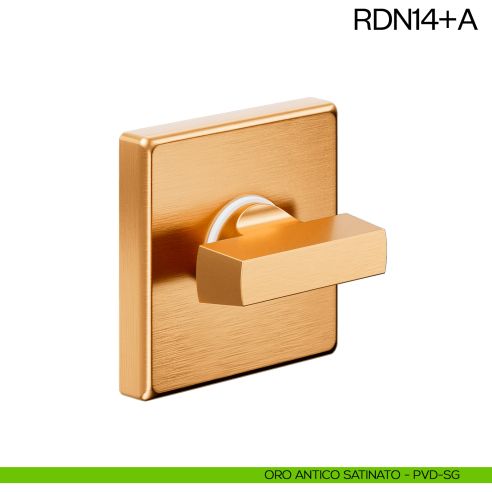 Nottolino per porta RDN14 dnd Handles oro antico satinato