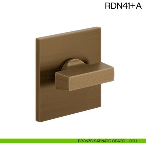 Nottolino per porta RDN41 dnd Handles bronzo satinato opaco