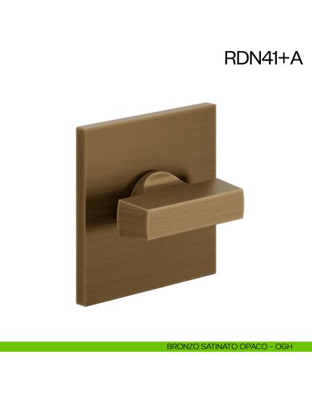 Nottolino per porta RDN41 dnd Handles bronzo satinato opaco