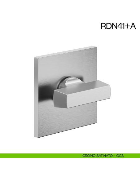 Nottolino per porta RDN41 dnd Handles cromo satinato