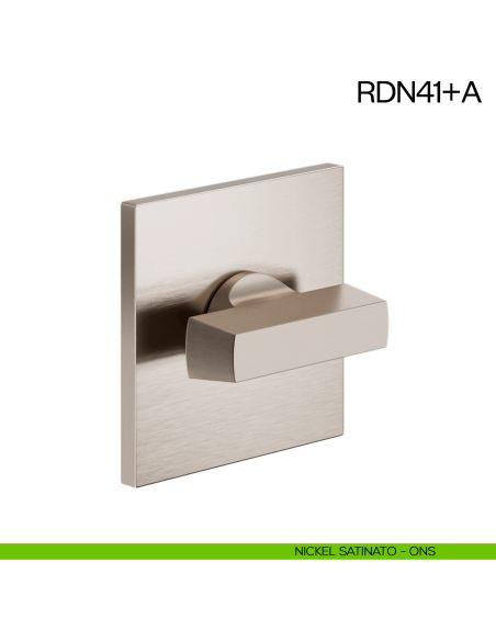 Nottolino per porta RDN41 dnd Handles nickel satinato