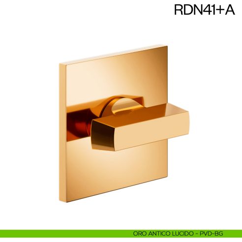 Nottolino per porta RDN41 dnd Handles oro antico lucido