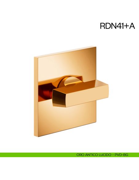 Nottolino per porta RDN41 dnd Handles oro antico lucido