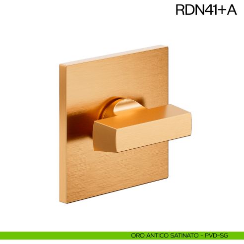 Nottolino per porta RDN41 dnd Handles oro antico satinato