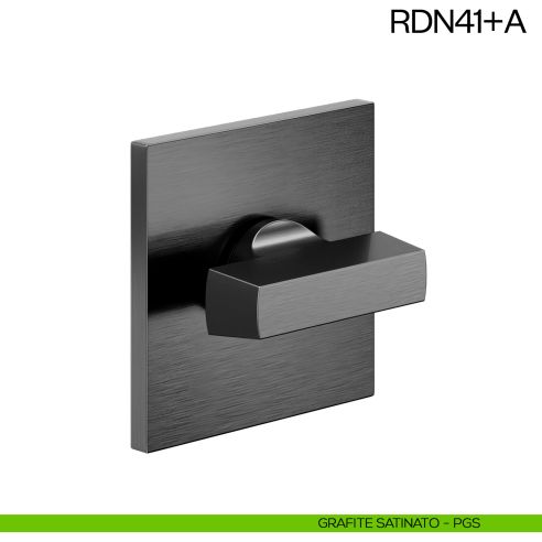 Nottolino per porta RDN41 dnd Handles grafite satinato
