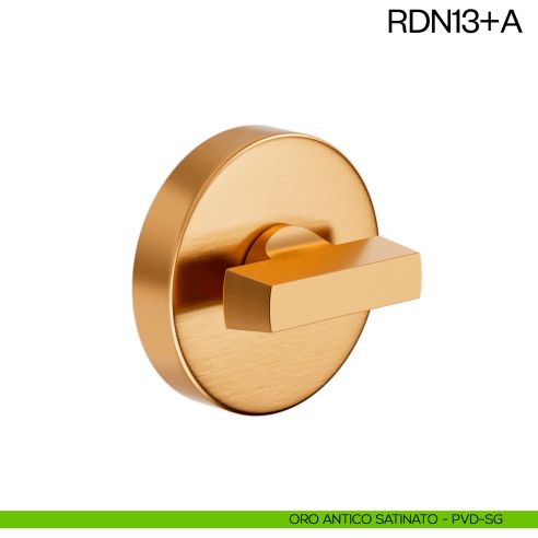 Nottolino per porta RDN13 dnd Handles oro antico satinato