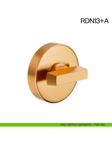 Nottolino per porta RDN13 dnd Handles oro antico satinato