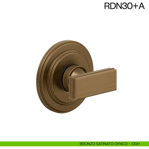 Nottolino per porta RDN30 dnd Handles bronzo satinato opaco